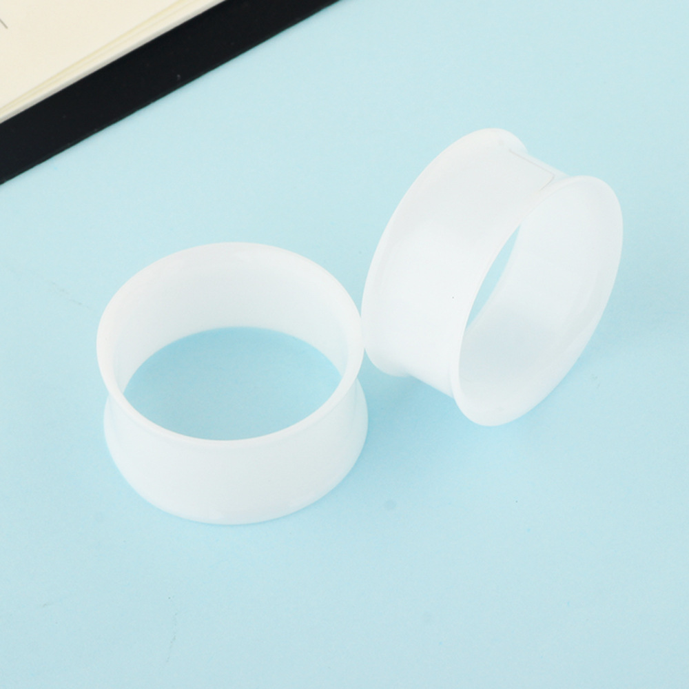 Cross-Border Hot Selling Acrylic Double Horn Ear Expander Plug - Auricle Body Piercing Jewelry for Amazon Wish detail image 12