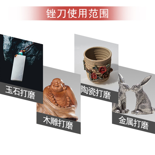 Diamond file set small file grinding file tool electroplating assorted file model flat round triangle file