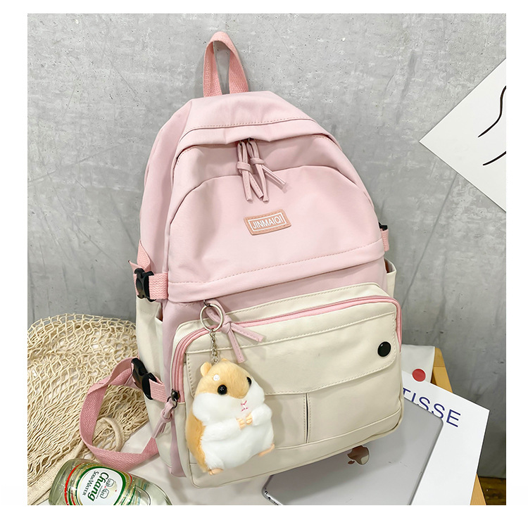 Cute Schoolbag Korean Version Of High School Students Soft Sister Japanese Primary Large-capacity Backpack display picture 23