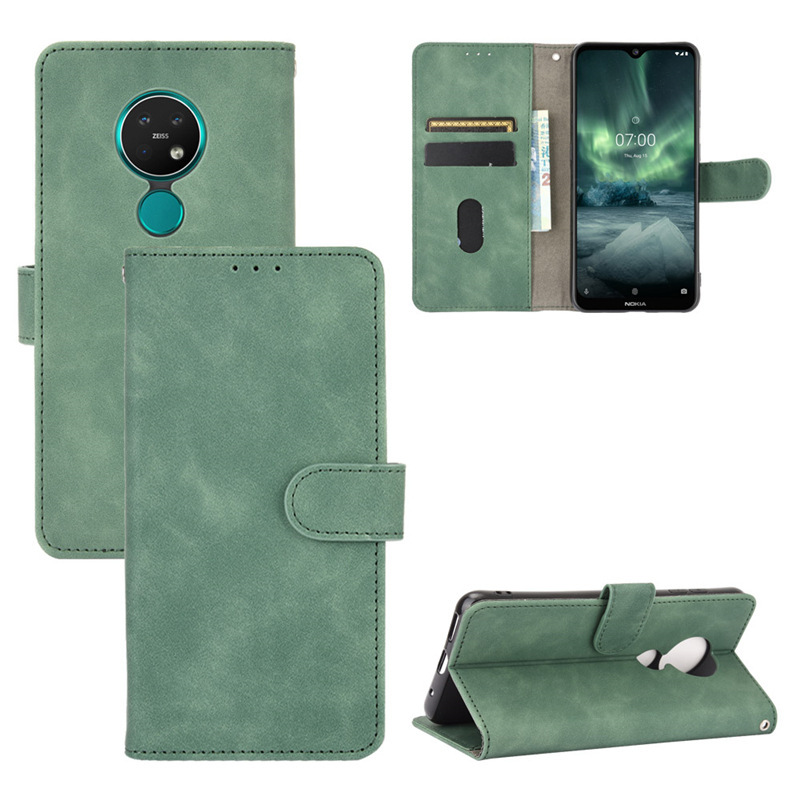 For Nokia Nokia 7.2 Phone Case Nokia Nokia 6.2 Skin Feeling Flip Cover Leather Case For Nokia Nokia 7.2 Phone Case Nokia Nokia 6.2 Skin Feeling Flip Cover Leather Case
