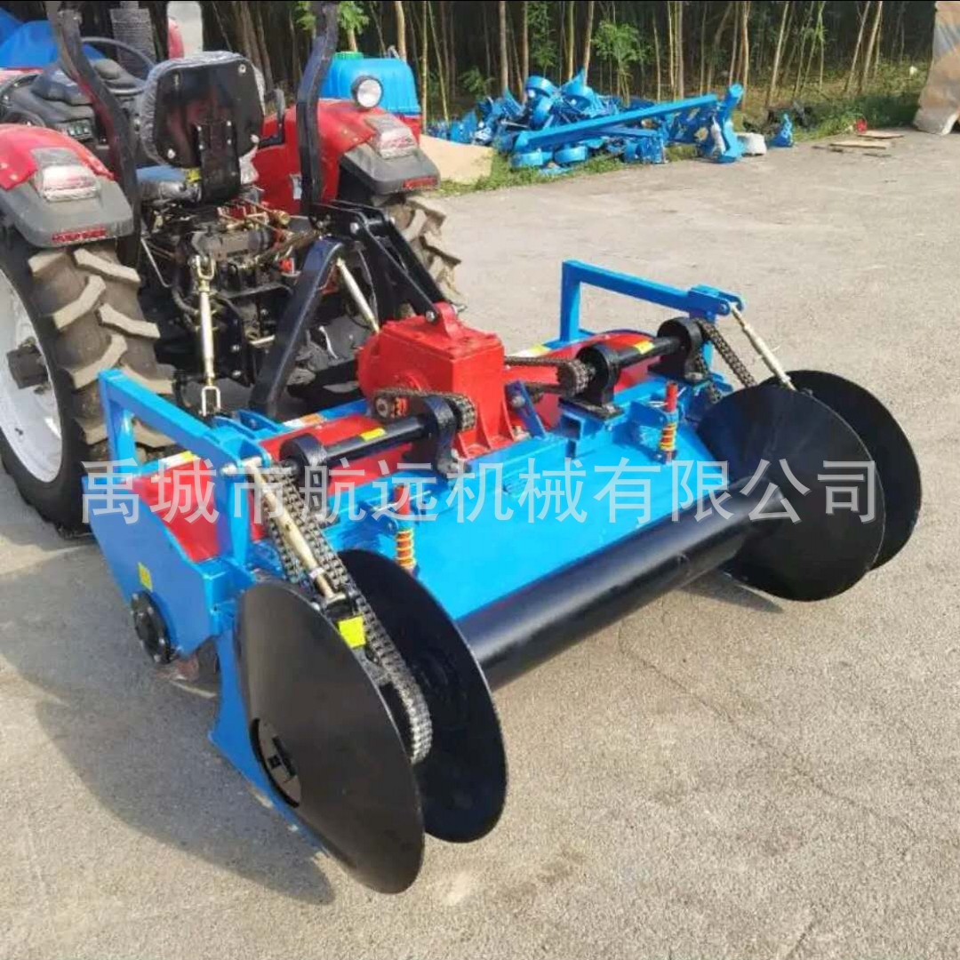 旋耕起垄苗床机 拖拉机后悬挂的蔬菜油菜娃娃菜种植育苗起垄机