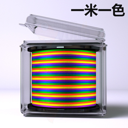 Muzi 500-meter 8-braid fishing strong horse line finely braided sea fishing Luya pe fishing line main line sub-line strong pulling force