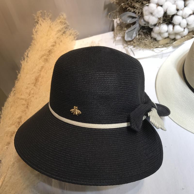 帮手描述图：孙俪明星同款女帽子日系新款女草帽可折叠防晒帽渔夫