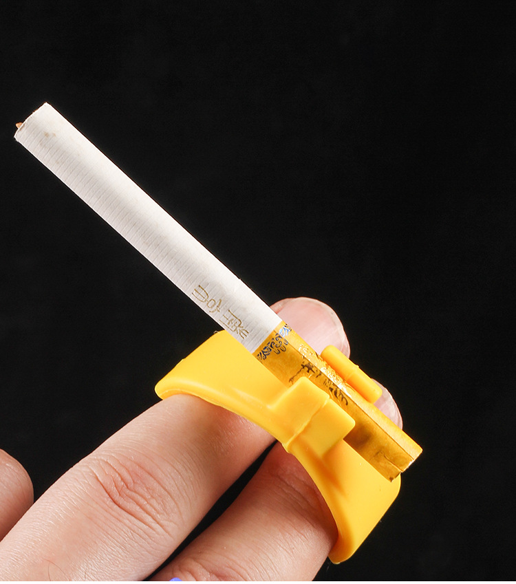 Silicone Ring Ashtray Yellow