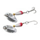 Metal Spoons Fishing Lures spinner Spoon Fresh Water Bass Swimbait Tackle Gear
