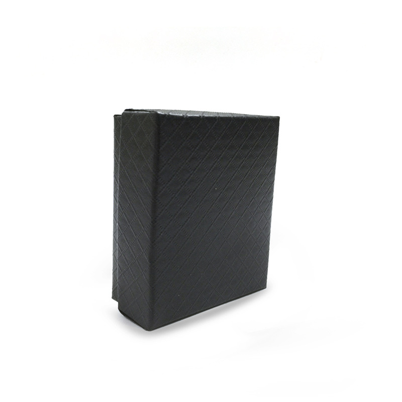 Caja de anillo de moda japonesa y coreana caja de collar caja de espárrago de oreja caja de pulsera caja de papel de cuero caja de joyería de regalo de San Valentín