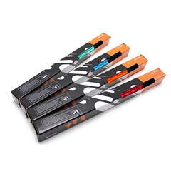 Gear massage stick yoga deep muscle relaxation massage shaft personal training fascia roller plastic roller stick shaft fitness