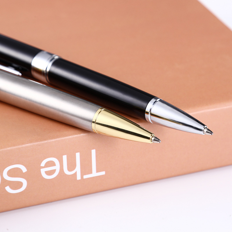 Suministro directo de fábrica pluma regalo de negocios Bolígrafo De Metal bolígrafo personalizado Oficina pluma de aceite publicidad bolígrafo pluma de metal
