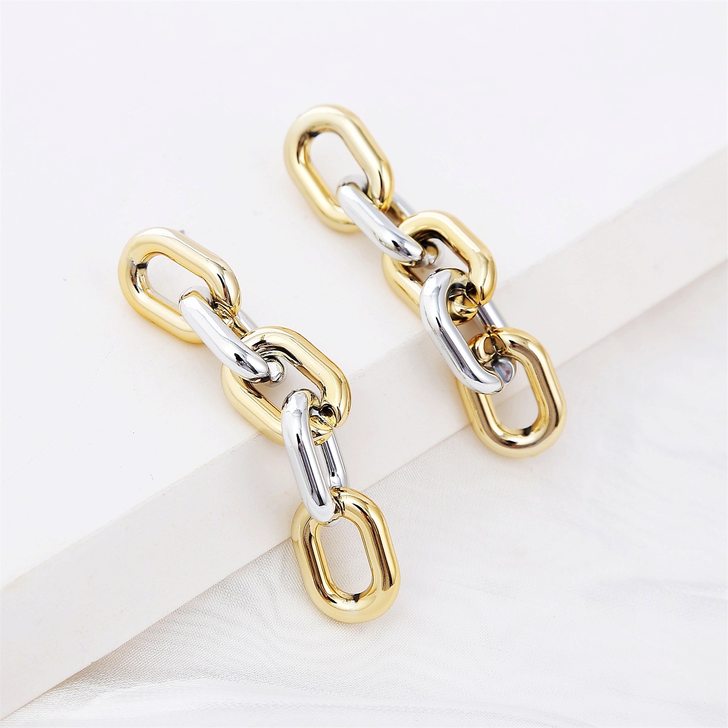 All-match Simple Alloy Earrings display picture 4