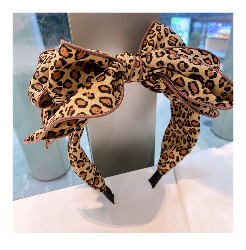 120g Weight Headwear Classification Festival Occasion Geometric, Lattice Pattern Women'S Gender Retro Style Red, Green, Blue, Yellow, Black Color Korean Retro Style Leopard Print Headband 29