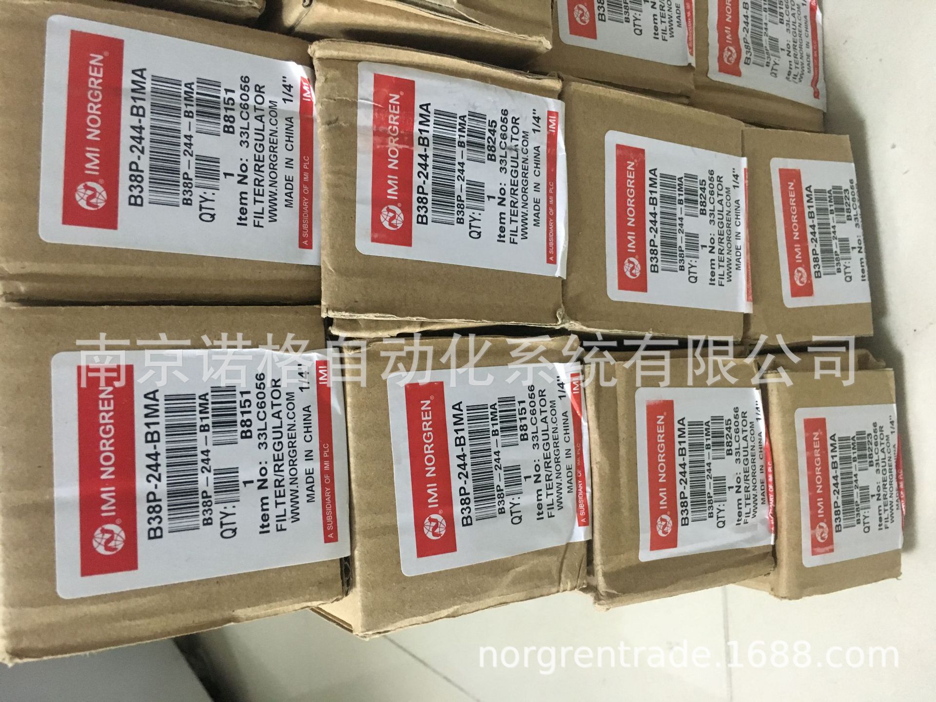 B38P-244-B1MA 诺冠IMI NORGREN不锈钢过滤调压阀 现货供应