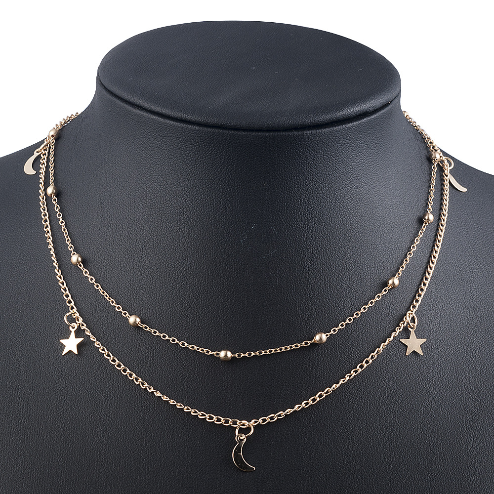 Crescent Star Necklace 4