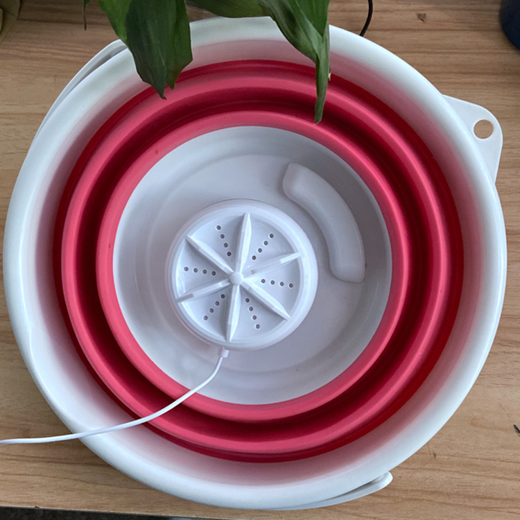 Folding Washing Machine Ultrasonic Turbo Mini Small Dormitory Socks Underwear Mini Cleaning Portable Washing Machine Folding Washing Machine Ultrasonic Turbo Mini Small Dormitory Socks Underwear Mini Cleaning Portable Washing Machine