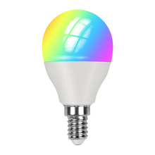 廠家直供智能WIFI G45 LED燈泡語音手機控制調光調色彩色wifi燈泡