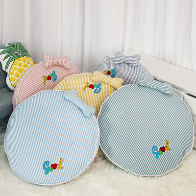 pet Cushion Cat litter kennel Dog mat Morandi Color Pet Waterloo Send bone pillow