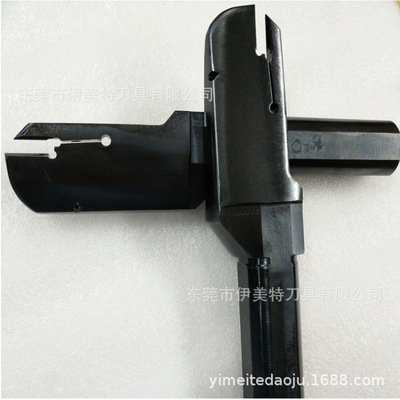 伊美特轮毂刀具强力霸王刀杆GHIFR/L40/50内孔切槽刀杆装R4R3刀片|ms
