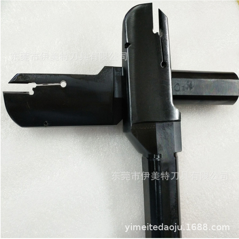 伊美特轮毂刀具强力霸王刀杆GHIFR/L40/50内孔切槽刀杆装R4R3刀片|ms