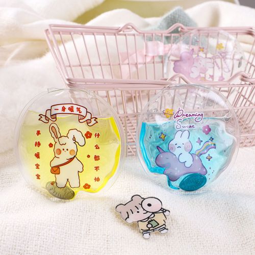 Ins-style warm-up hand warmer for winter, portable self-heating warm pad for men and women students