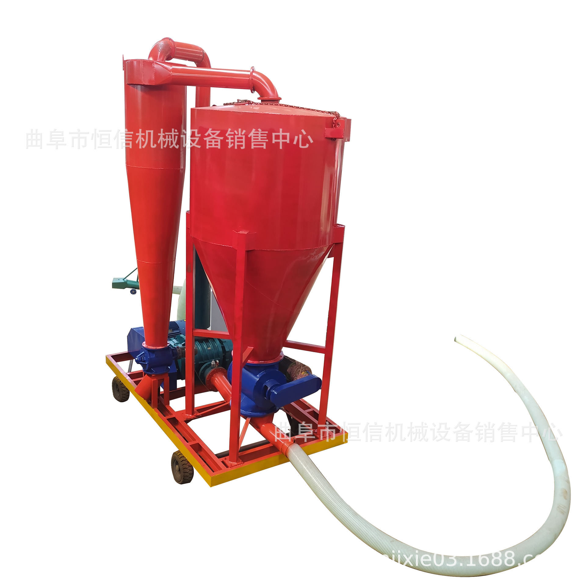 大中小型大豆花生天津气力吸粮机设备 全自动吸送一体绿豆输送机