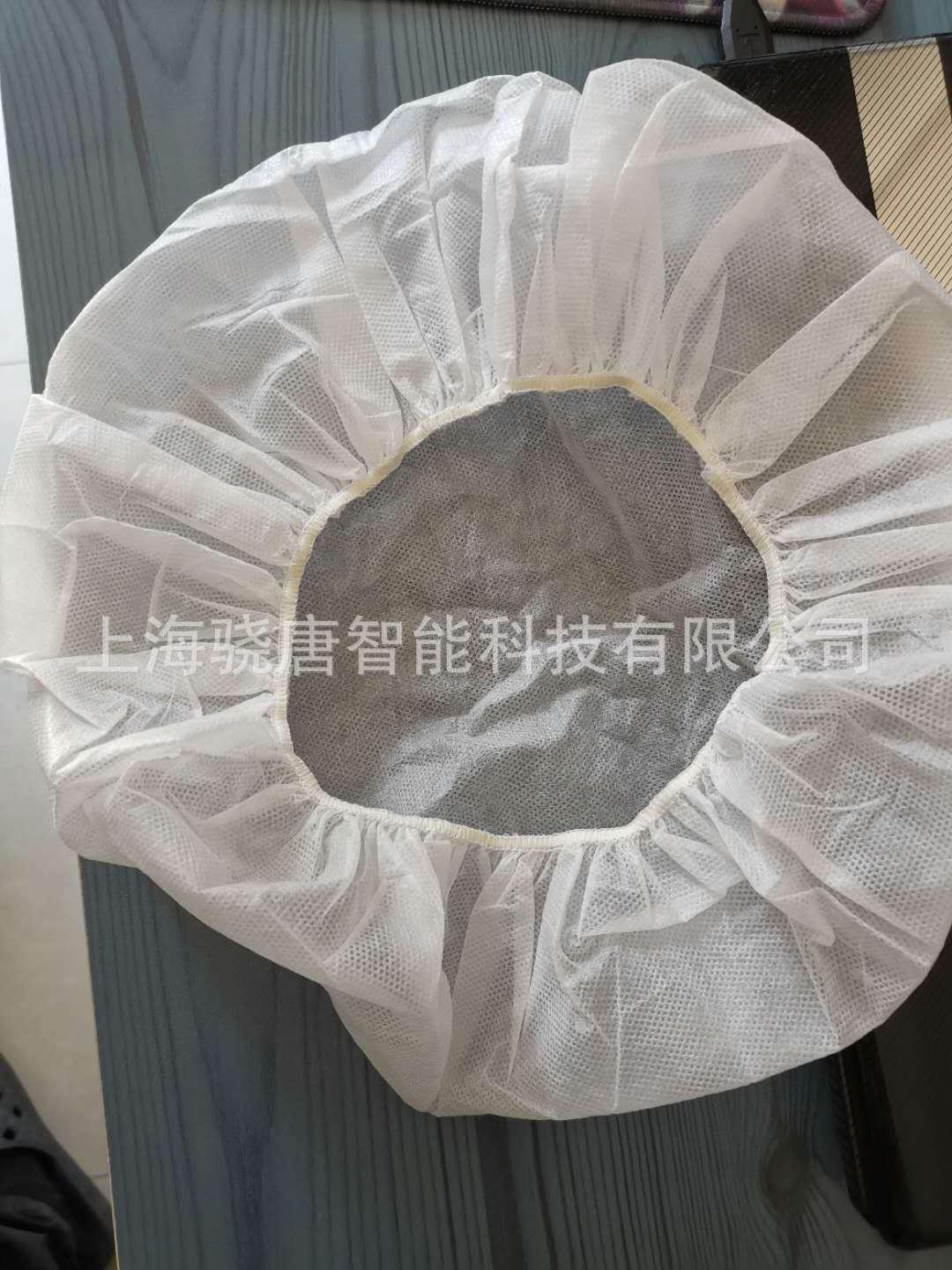 无纺布淋膜覆膜防水圆顶帽PP+PE覆膜无纺布圆帽|ms