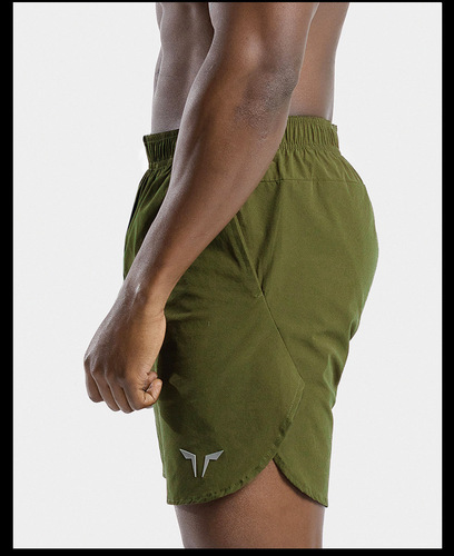 Muscle Fitness Brothers Summer Sports European and American Style Quick-Drying Mesh Breathable Shorts Fitness Capri Pants Men's Beach Shorts