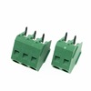 Screw-type PCB wiring terminal DG/KF103-5.0-5.08mm 2P 3P 45 degrees oblique angle can be stitched