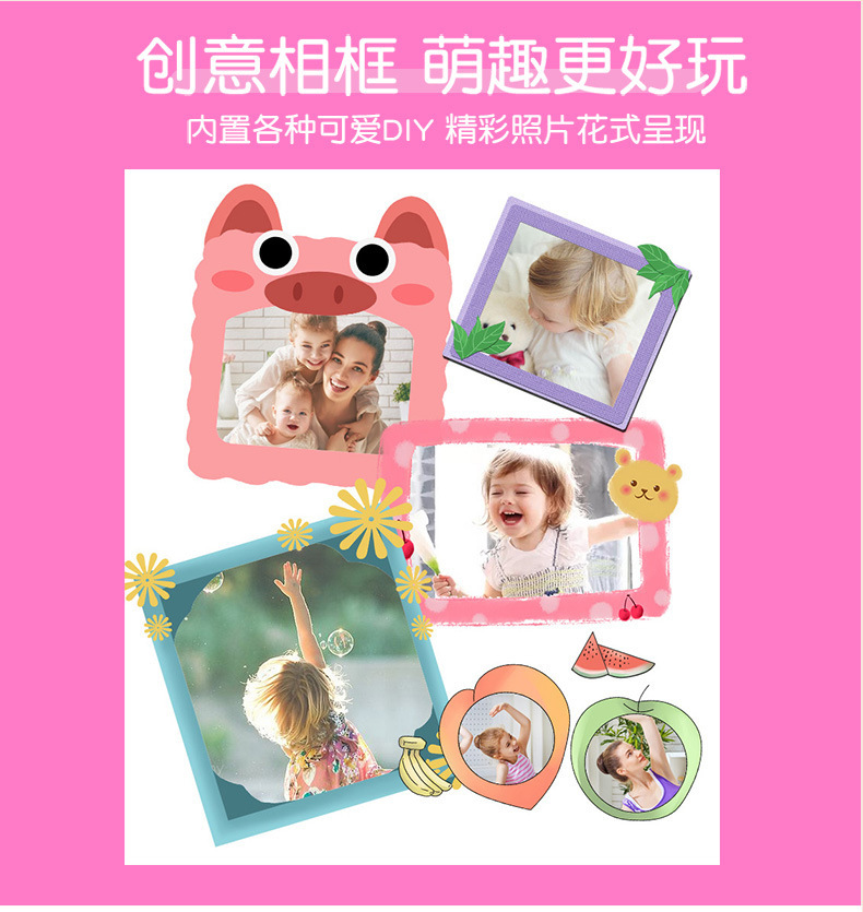 D6前后1800W可自拍小单反双摄玩具照相机礼品mini相机详情图18