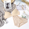 Japanese light and thin cotton comfortable wireless bra, supporting underwear for elementary school students