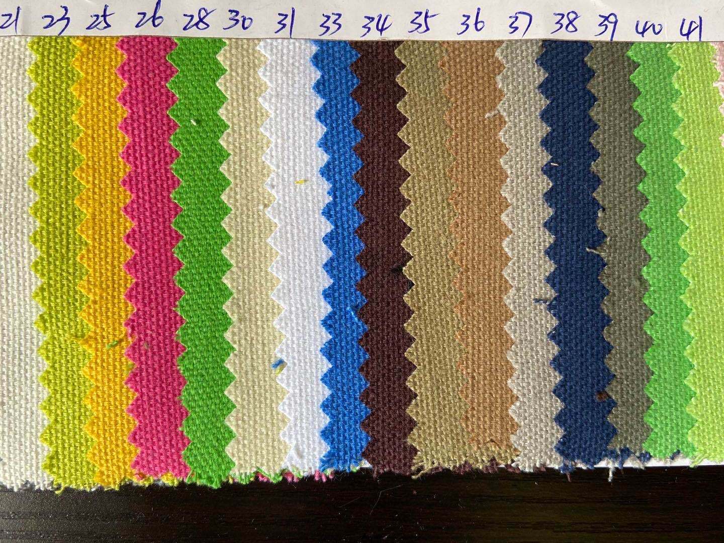 10 anchun tela de lona de algodón zapatos y sombreros bolsas de lona bolso sofá tela de algodón en stock suministro