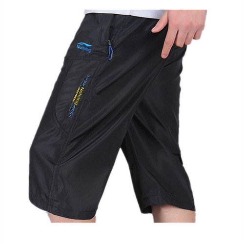 Summer casual shorts for men, summer men's cropped pants, men's casual pants, fitness pants, loose sports pants, men's beach pants