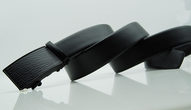 Men's Automatic Buckle Network Red Explosive Four Seasons General Black Iron Belt Wholesale Factory A Large Number Of Stock undefined