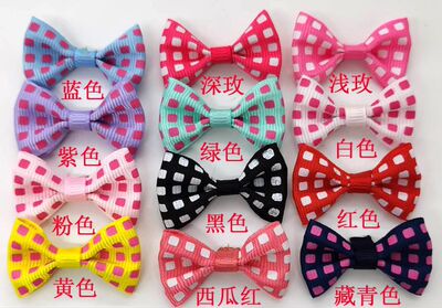 儿童蝴蝶结 服装饰品礼品配饰 专业厂家生产涤纶印花织带蝴蝶结|ms
