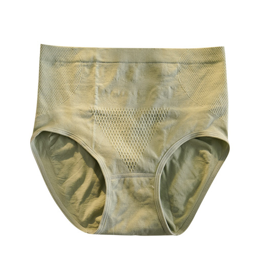 High Waist Tummy Control Panties Women's Postpartum Body Shaping Waist Shaping Butt Lifting Graphene Antibacterial Cotton Crotch Shorts Large Size