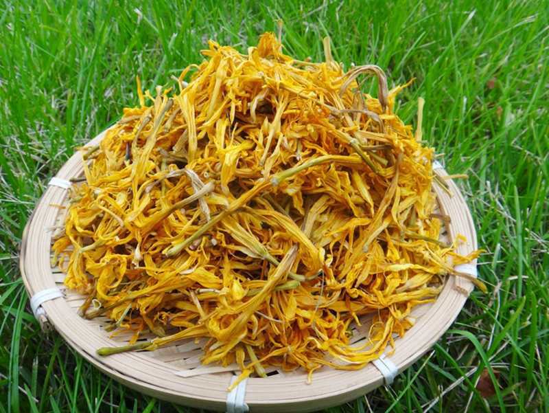 大兴安岭野生黄花菜 干黄花菜 金针菜干菜 250克包邮