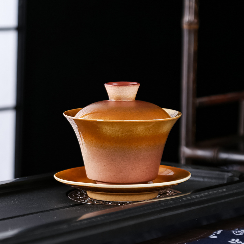 Ceramic kiln becomes three talented bowls of firewood