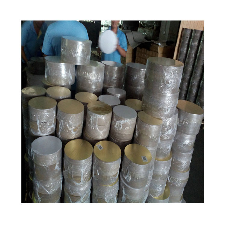 2MM 29CM  圆形一面白色一面银色圆形蛋糕垫