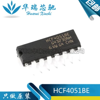 HCF4051BE HCF4051 DIP-16直插 进口原装 八选一模拟开关 新年份