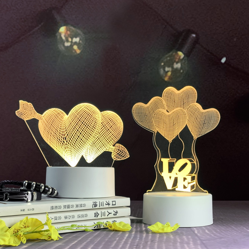 3d night light three-dimensional creativ...