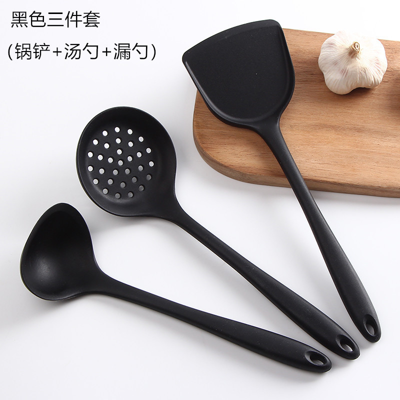 硅胶厨具黑色三件套（勺子不同）.jpg