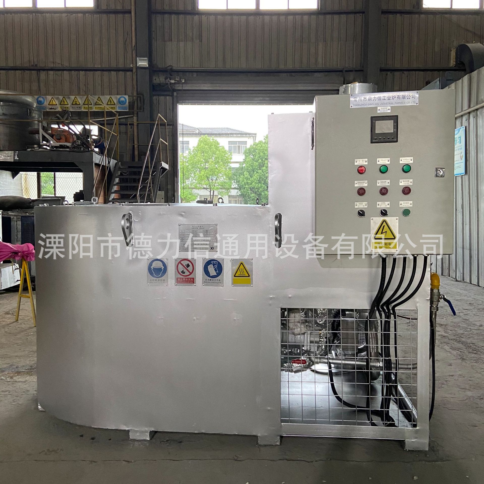 炼铝燃气炉 高温铝合金熔炼炉 易拉罐铝锭设备 天然气铝熔炼炉