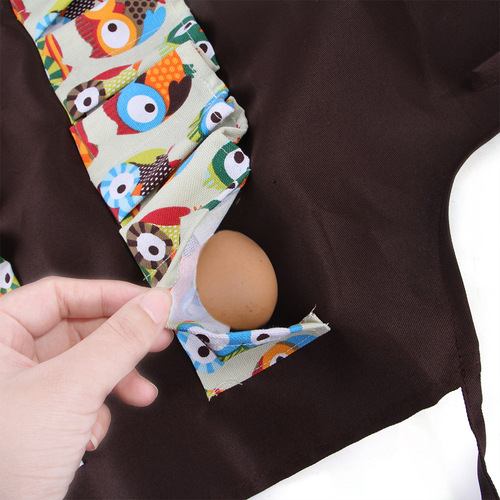 Cross-border new product manufacturer direct supply chicken, duck and goose egg collection apron, egg collection multi-pocket egg collection bag