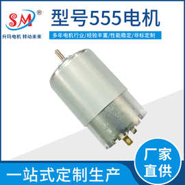 厂家供应RS550 555 电动工具气泵减速箱摇头风扇直流电机