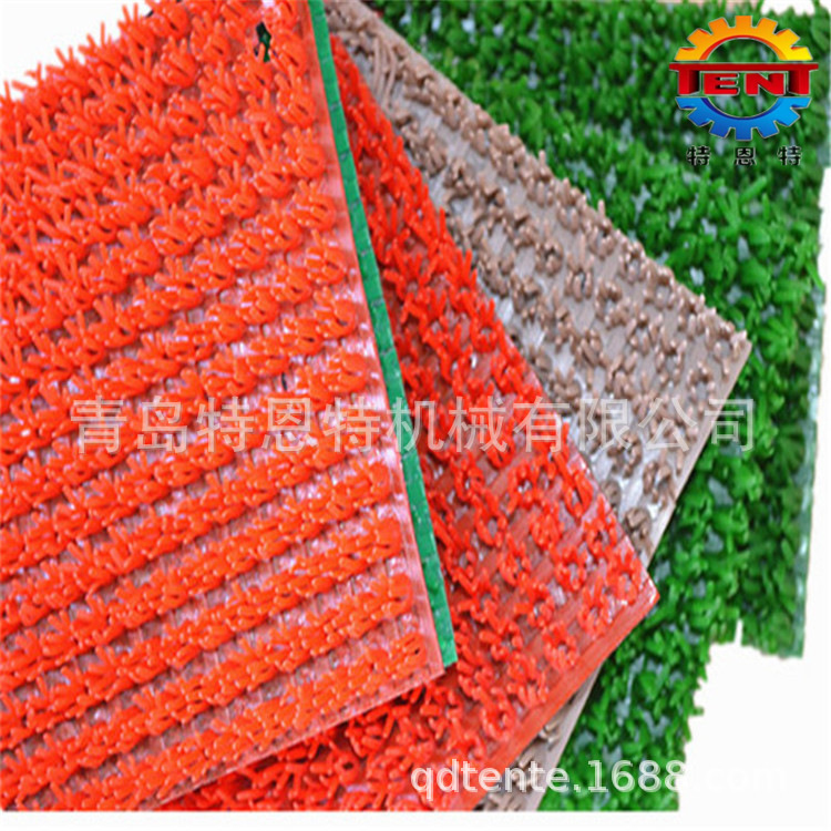 厂家/诚信服务PE塑料人造草坪生产线 淘金草生产设备终生服务塑料