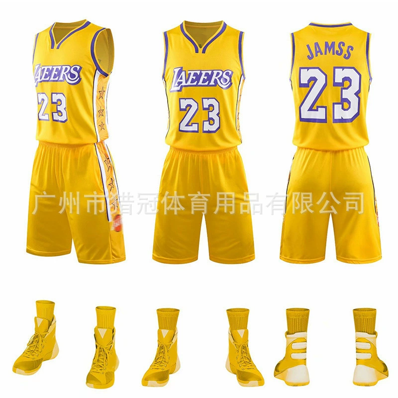 Детская одежда баскетбольные формы nba звезда джерси джерси Cobiri Irving Owen James Durant напечатанный жилет