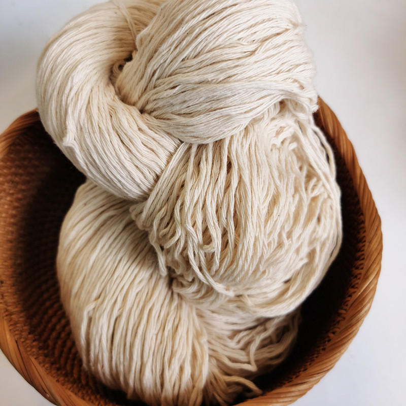 厂家供应10支6股全棉合股纱可定制 毛衣帽子专用花式纱合股纱批发