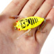 Fishing Lures for Bass, Lifelike Cicada Fishing Tackle Lures, Artificial Freshwater Swimming Bait