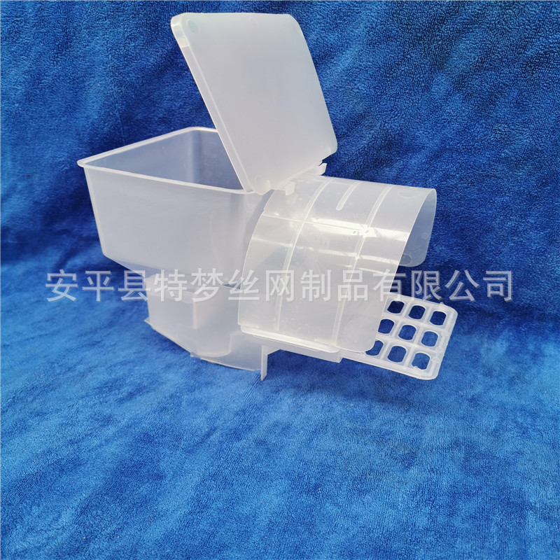 鸽笼自动食槽  食槽料槽 鸽笼配件 节粮食槽 塑料大食盒