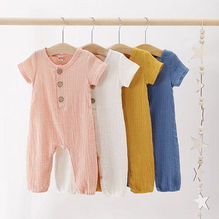 2019 hot summer Korean baby girl solid c...