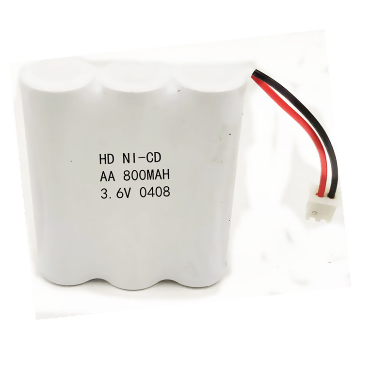 3.6V鎳镉電池 AA300MAH  應用于應急燈 消防燈 指示燈 5號電池組