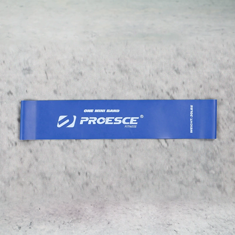 РResistance кольцо (PROESCE) натуральный латекс тренер талии, многоуровневость 0.35–1.3 мм, петля для упражнений
